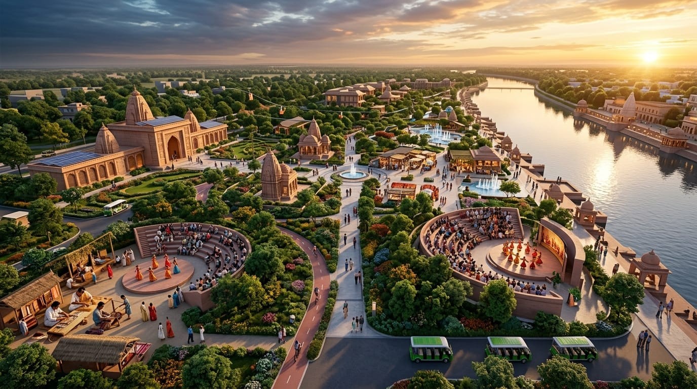 An ACPL-designed destination experience, aerial view